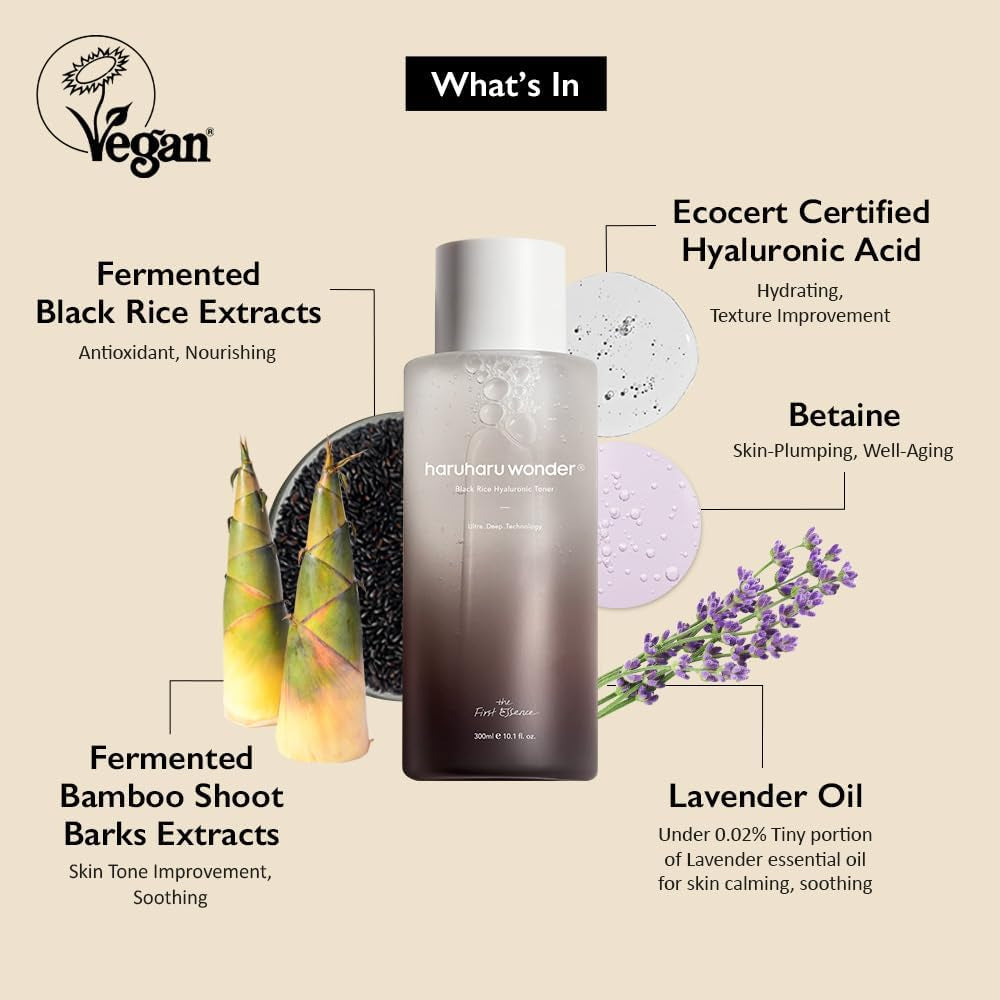 haruharu wonder Black Rice Hyaluronic Toner (300mL)