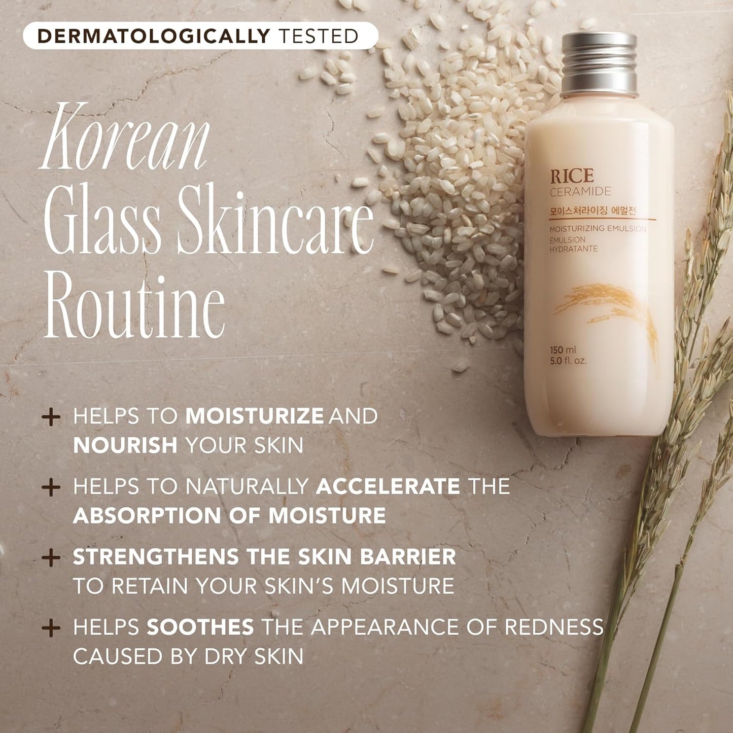 The Face Shop Rice Ceramide Moisturizing Emulsion (150mL)
