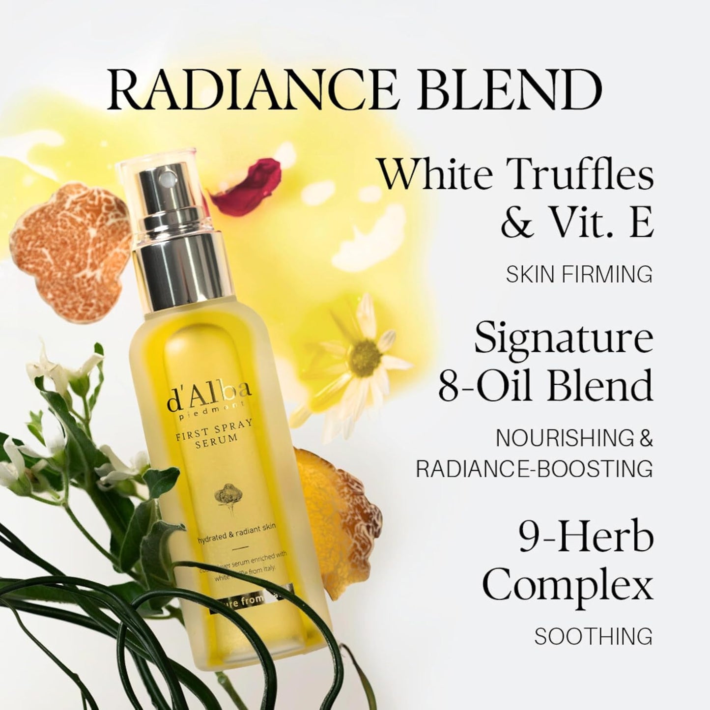 d'alba Italian White Truffle First Spray Serum (100mL)