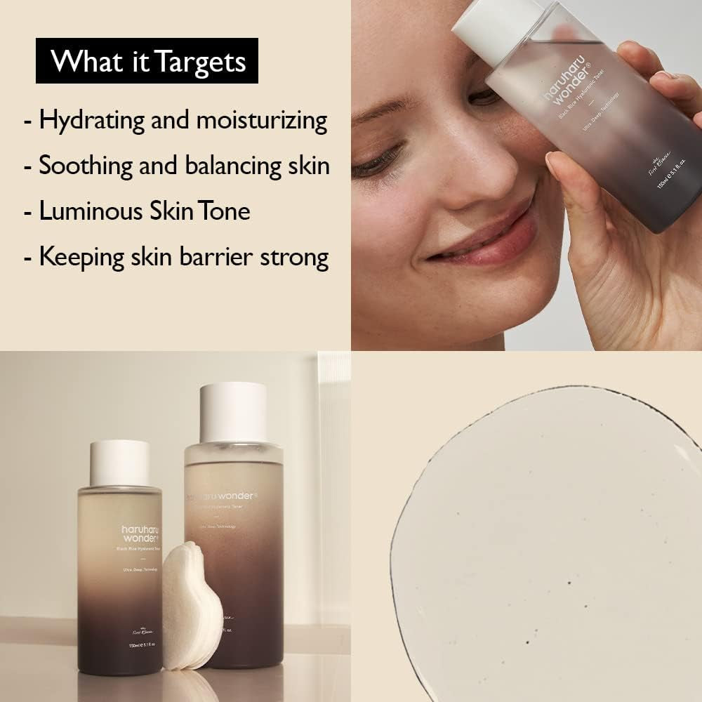 haruharu wonder Black Rice Hyaluronic Toner (300mL)