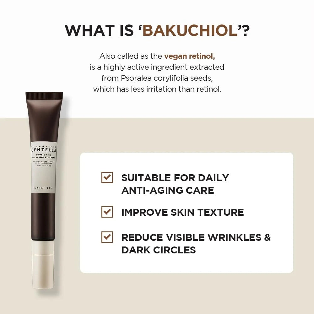 Madagascar Centella Probio - Cica Bakuchiol Eye Cream 20Ml/0.67 Oz