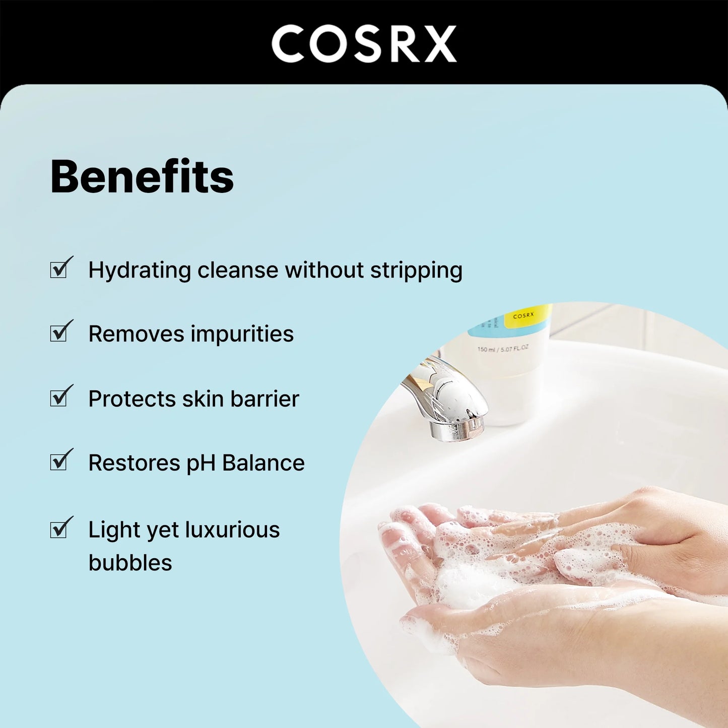 COSRX Low Ph Good Morning Gel Cleanser (150mL)