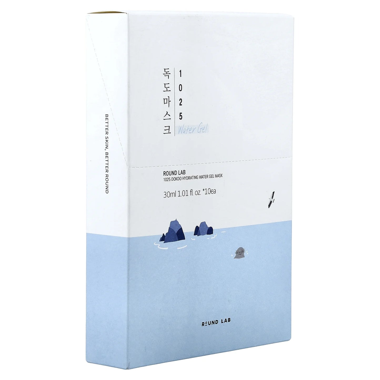 1025 Dokdo Hydrating Water Gel Beauty Mask 10 Sheets (30mL Each)