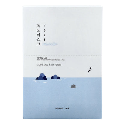 1025 Dokdo Hydrating Water Gel Beauty Mask 10 Sheets (30mL Each) 