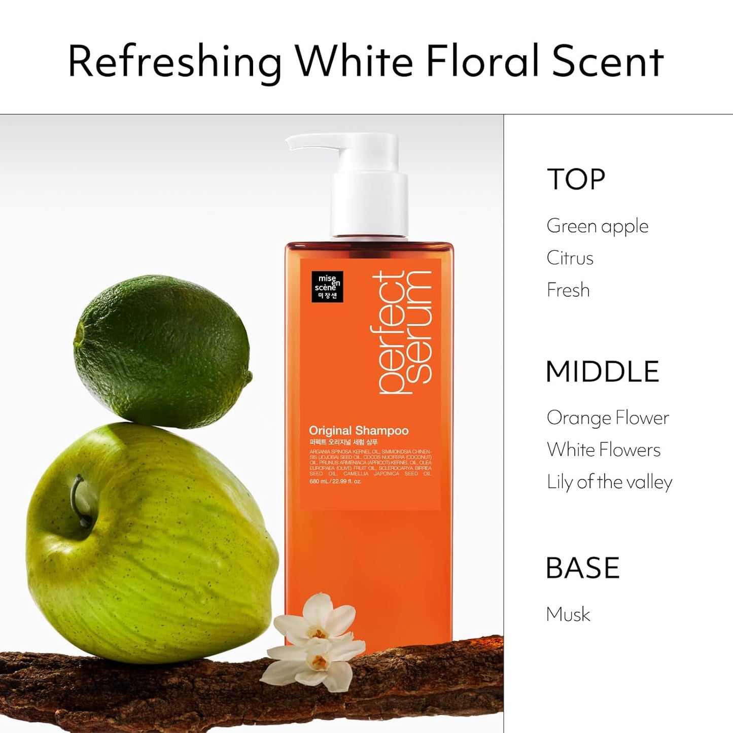 Mise-En-Scene Perfect Serum Original Shampoo for Damaged Hair (680mL)