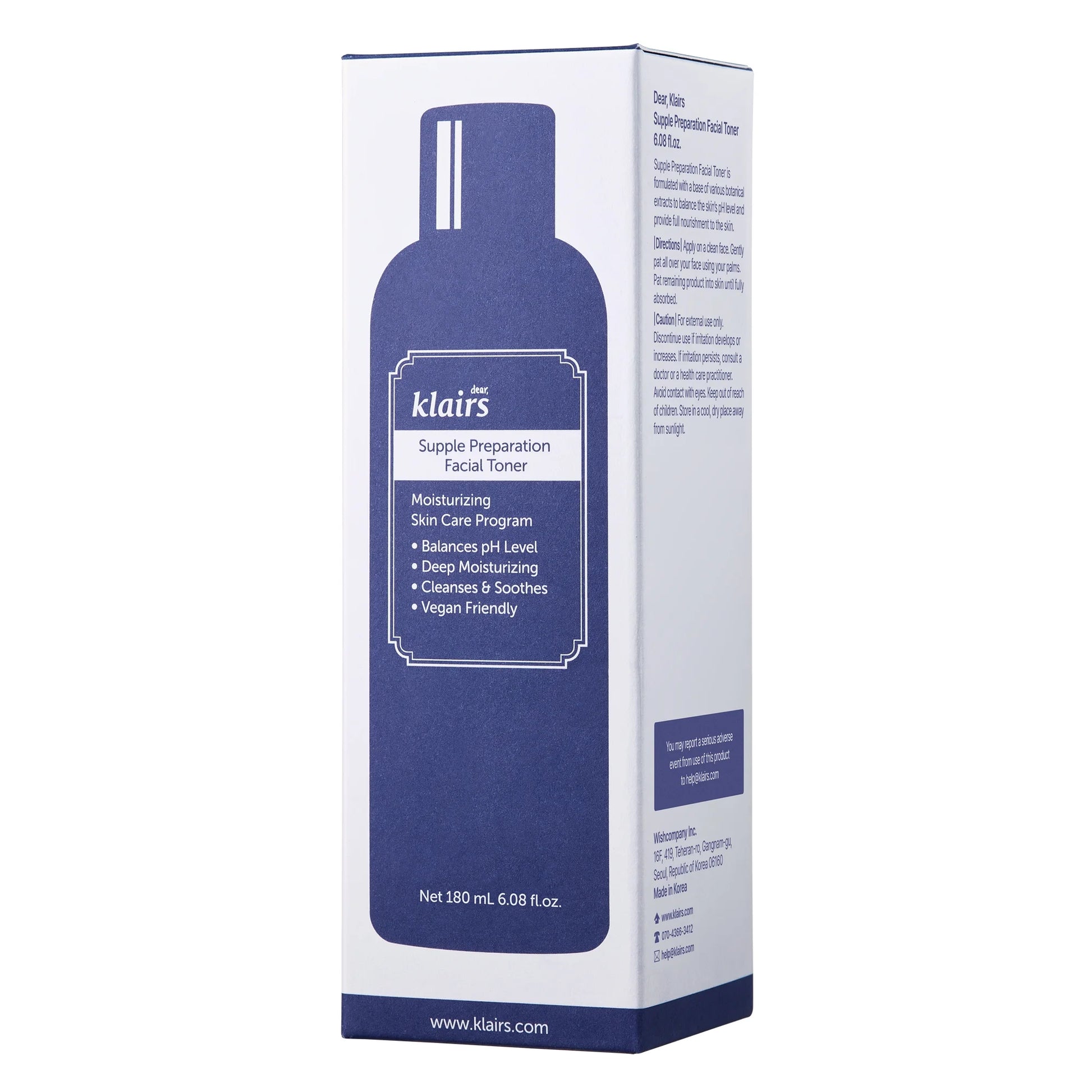 Dear, Klairs Supple Preparation Facial Toner (180mL)
