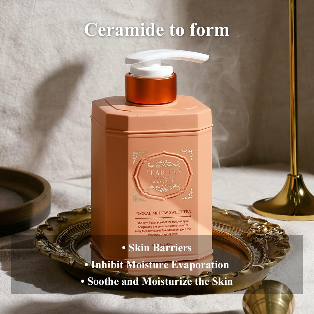 TEABLESS Floral Meadow Sweet Tea Perfumed Body Lotion (480mL)