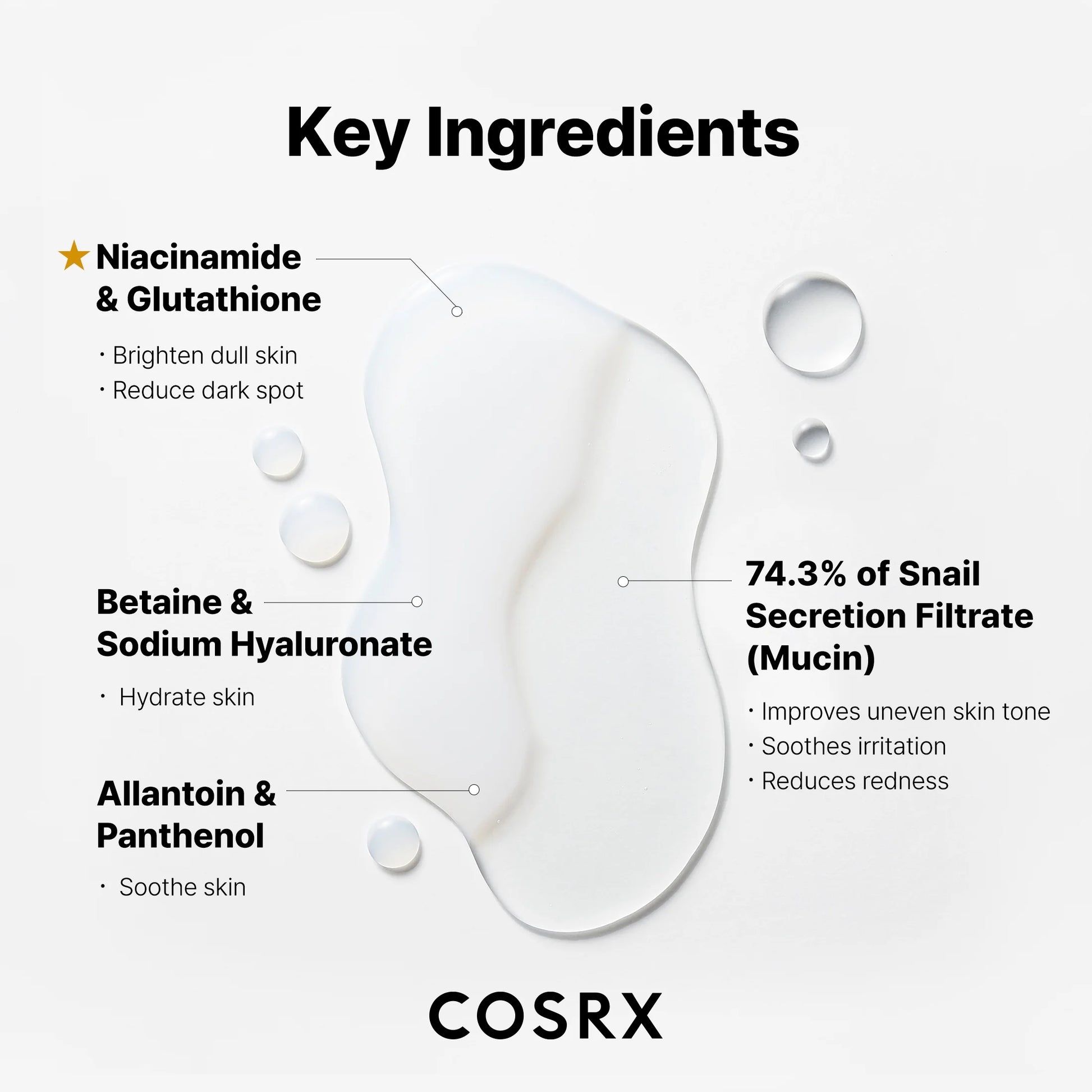 COSRX Advanced Snail Radiance Dual Essence (80mL)