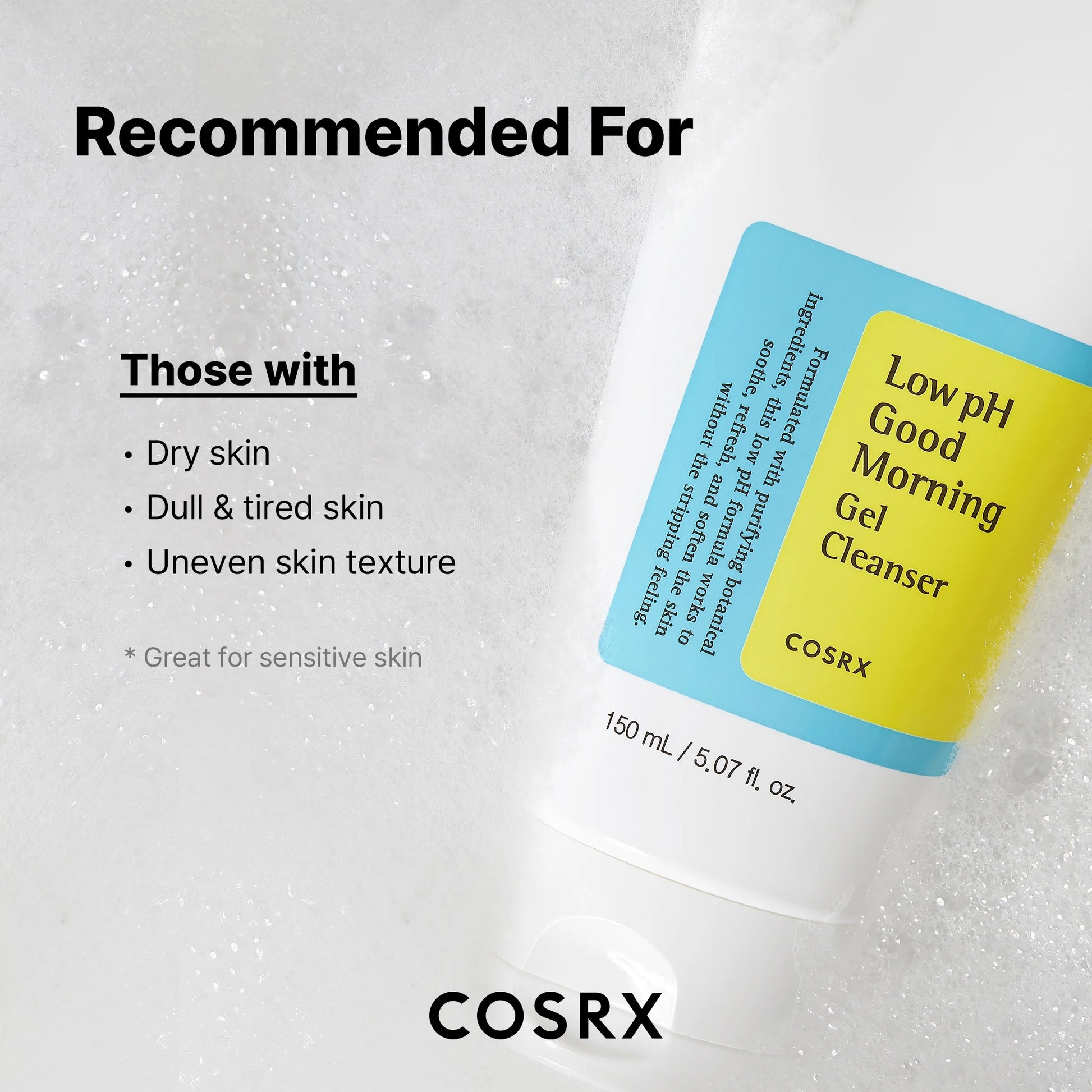 COSRX Low Ph Good Morning Gel Cleanser (150mL)