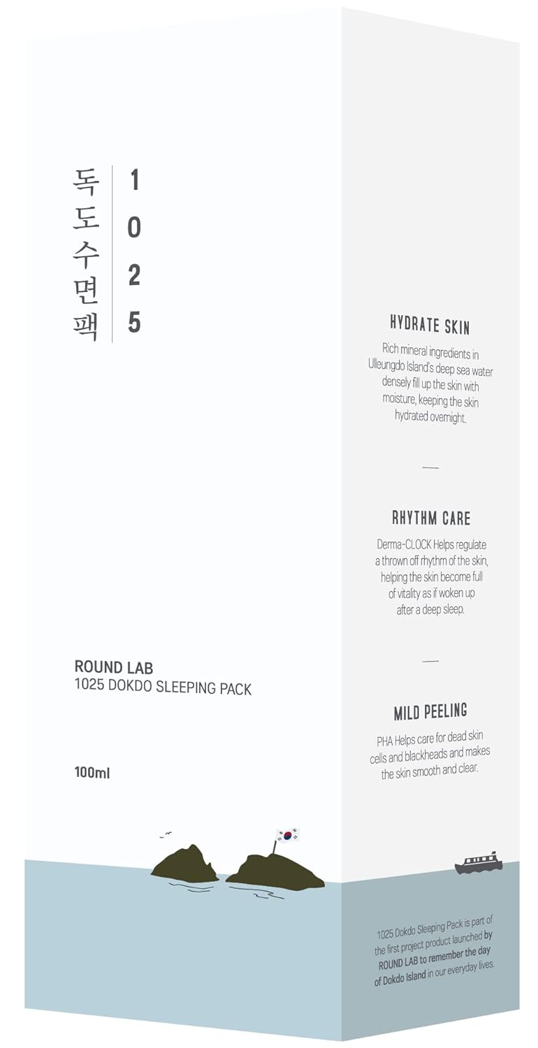 RoundLab 1025 Dokdo Sleeping Pack (100mL)