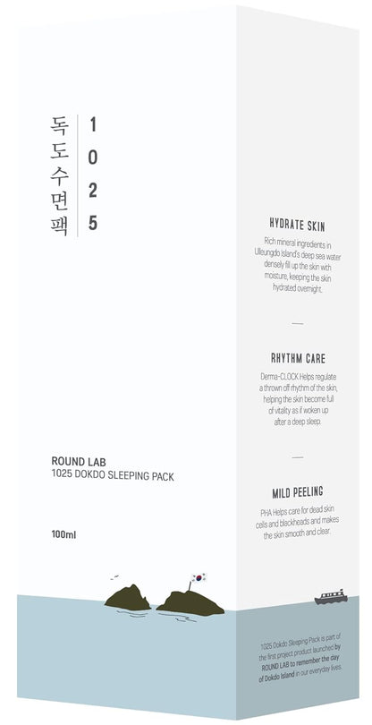 RoundLab 1025 Dokdo Sleeping Pack (100mL)