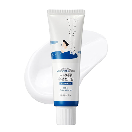 RoundLab Birch Juice Moisturizing UV LOCK SPF 45 (50mL)