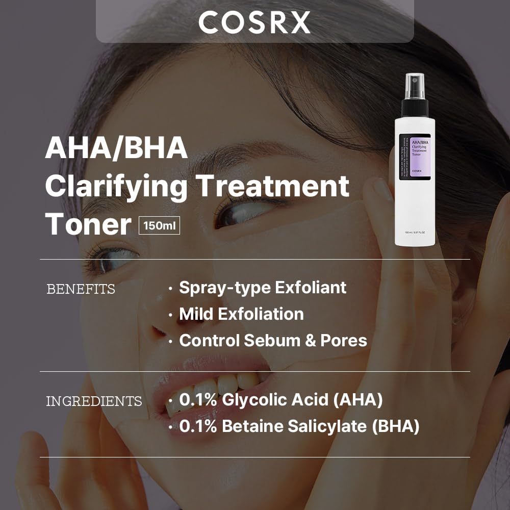 COSRX AHA/BHA Treatment Toner (150mL)