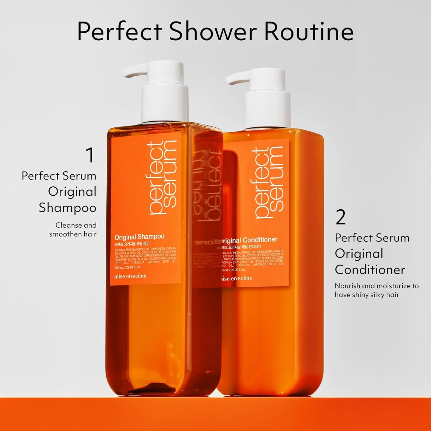 Mise-En-Scene Perfect Serum Original Shampoo for Damaged Hair (680mL)