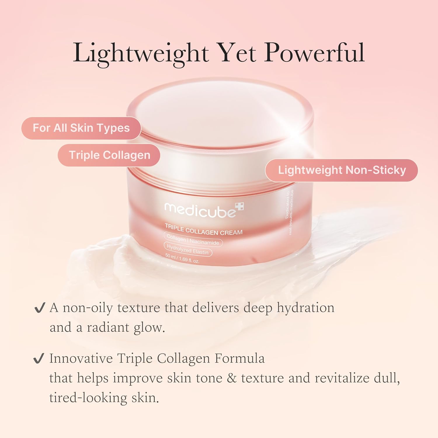 medicube Triple Collagen Cream (50mL)