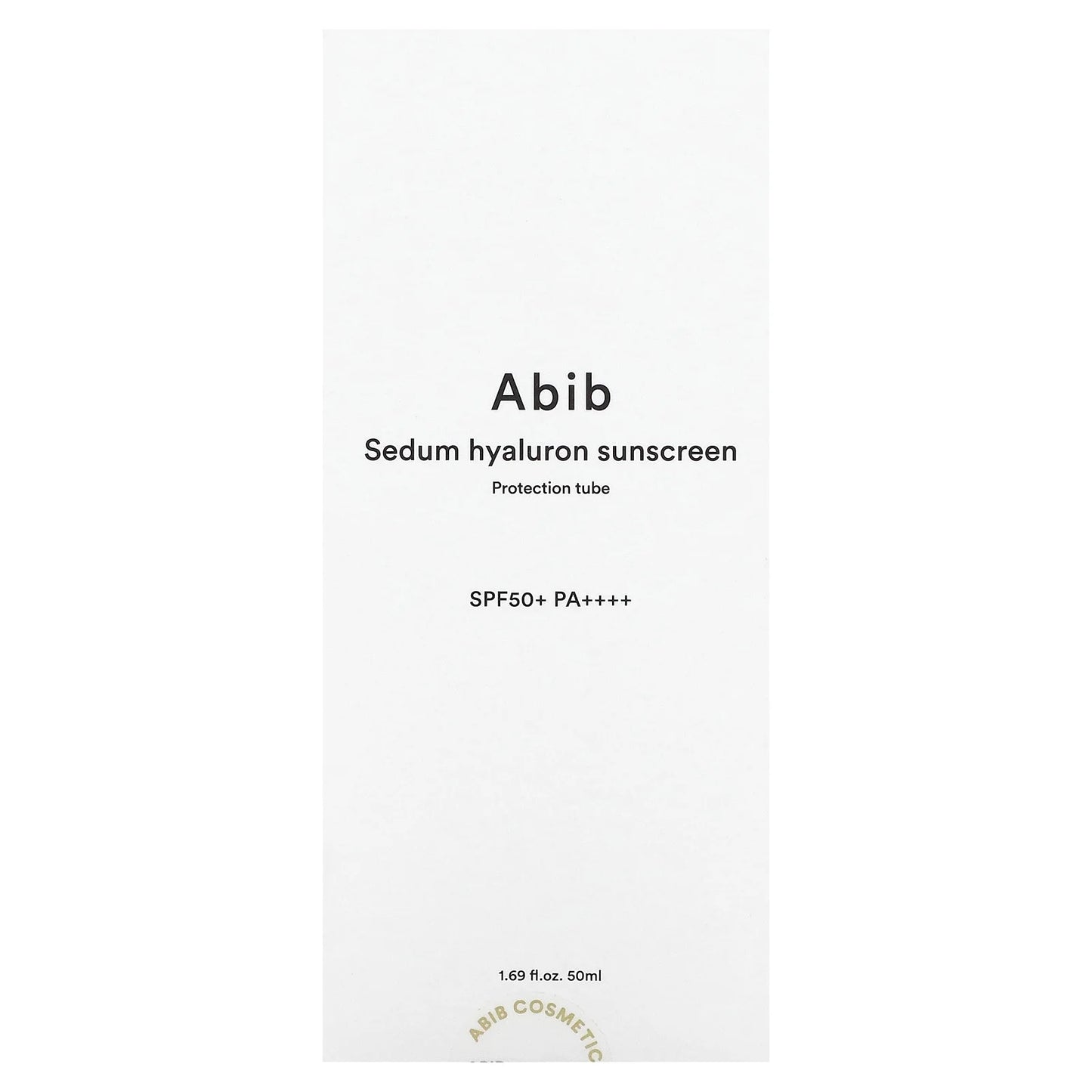 Abib Sedum Hyaluron Sunscreen Protection Tube SPF 50 (50mL)