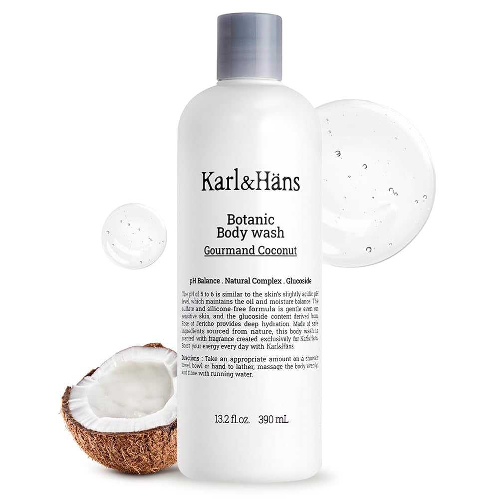 Karl&Hans Botanic Gourmand Coconut Vegan Body Wash (390mL)