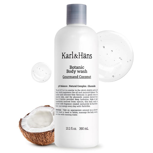 Karl&Hans Botanic Gourmand Coconut Vegan Body Wash (390mL)