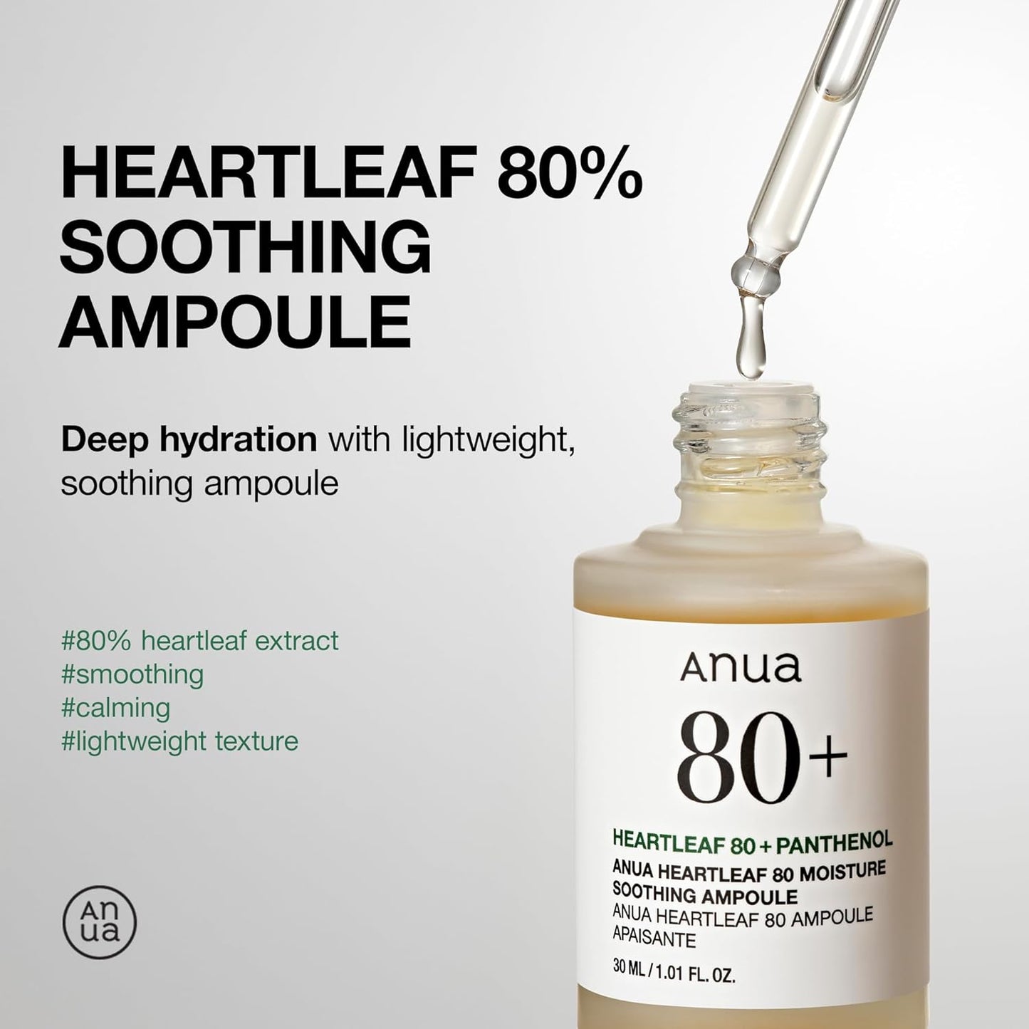 Heartleaf 80 Soothing Ampoule (30ml)