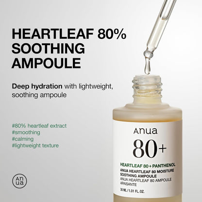Heartleaf 80 Soothing Ampoule (30ml)