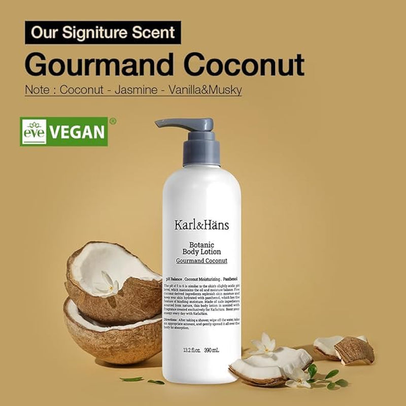 Karl&Hans Botanic Vegan Body Lotion Gourmand Coconut (390mL)