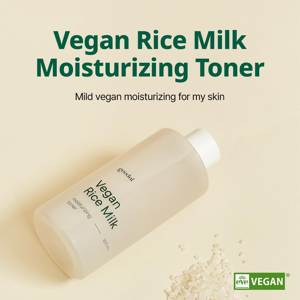 GOODAL Vegan Rice Milk MOISTURIZING Toner (150mL)