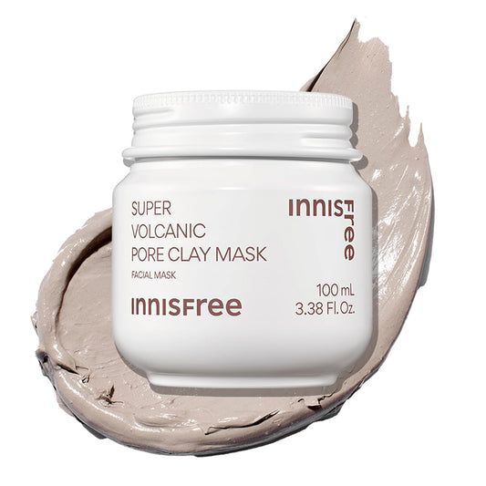 INNISFREE Super Volcanic Pore Clay Mask with Volcanic Clusters and AHA (100mL)