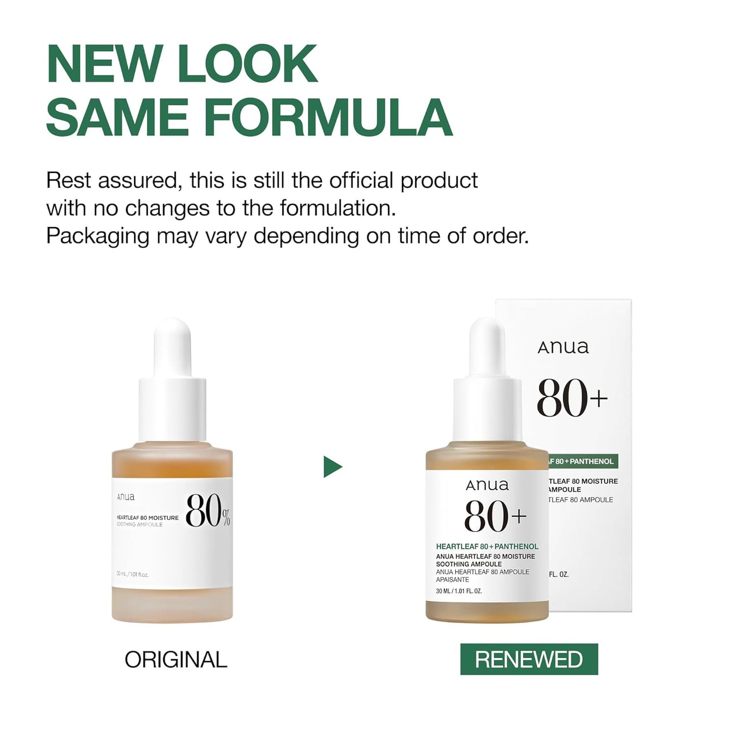 Heartleaf 80 Soothing Ampoule (30ml)