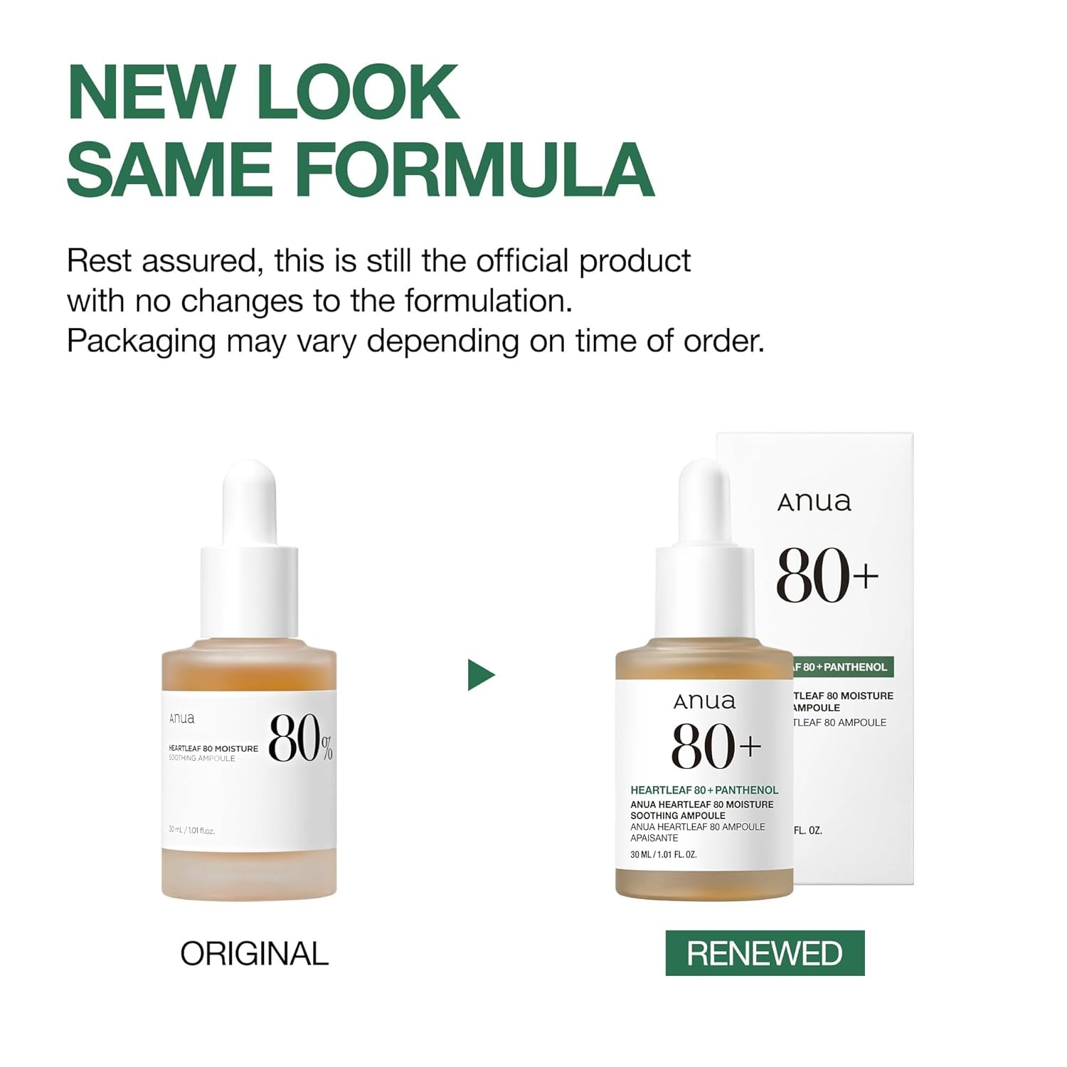 Heartleaf 80 Soothing Ampoule (30ml)