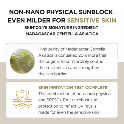 SKIN1004 Madagascar Centella Air-Fit Suncream Plus, SPF 50+ (50mL)