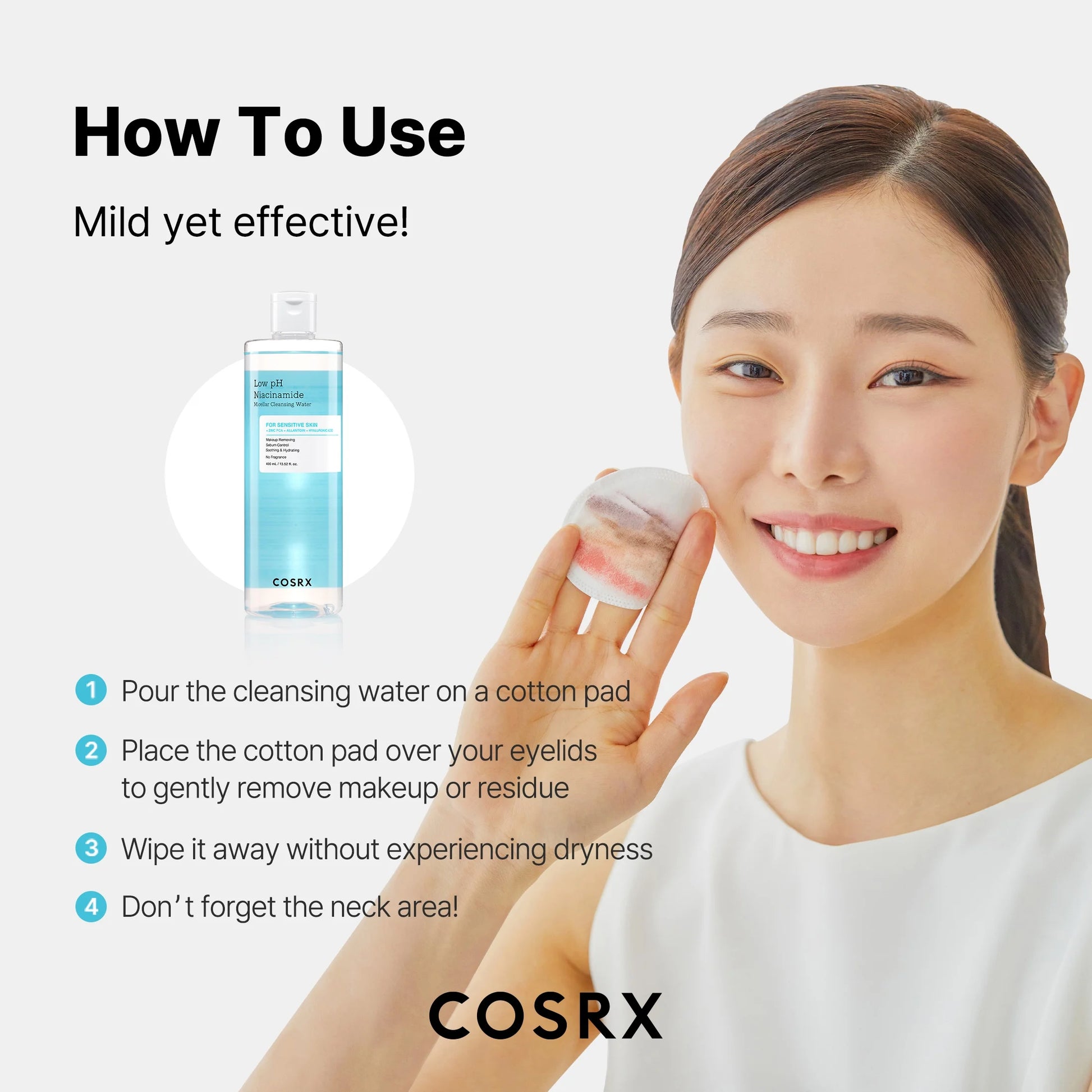 COSRX Low Ph Niacinamide Micellar Cleansing Water (150mL)