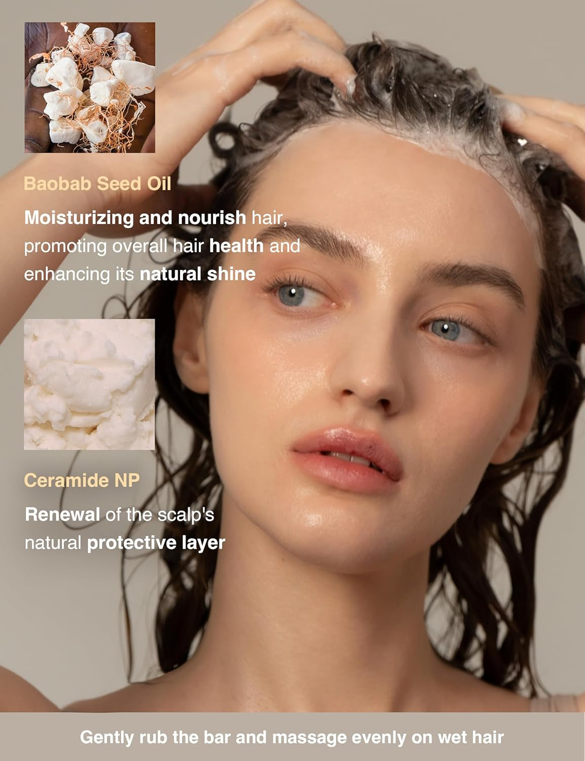 TOUN28 Hydrating Natural Organic Vegan Biotin Shampoo Bar