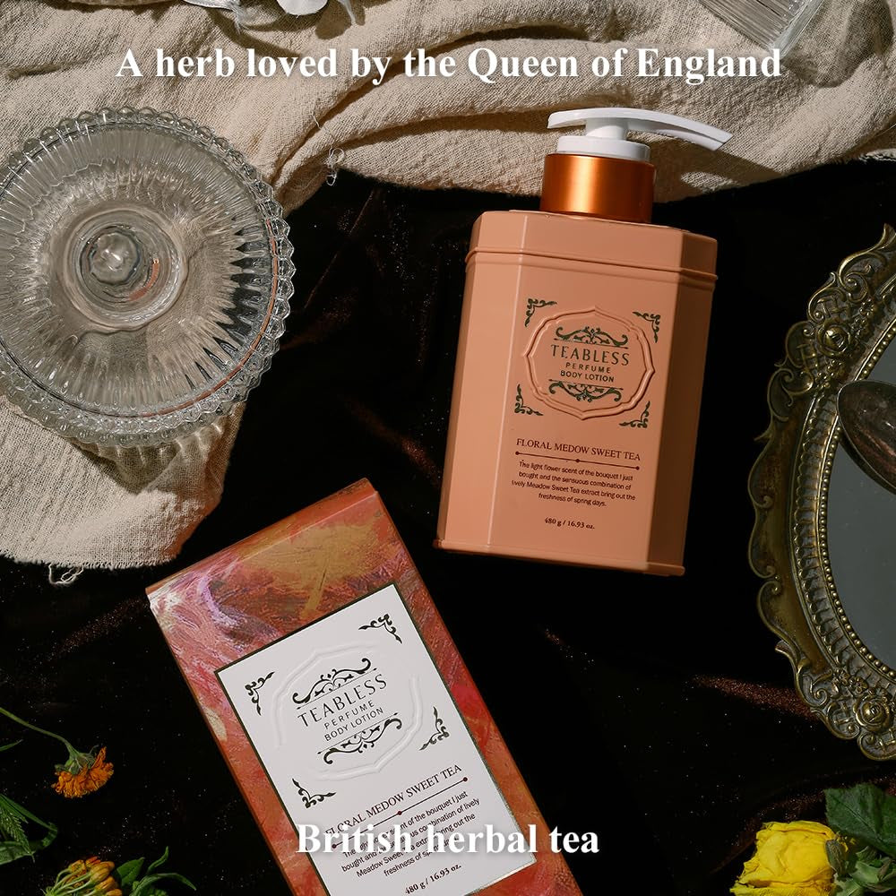TEABLESS Floral Meadow Sweet Tea Perfumed Body Lotion (480mL)