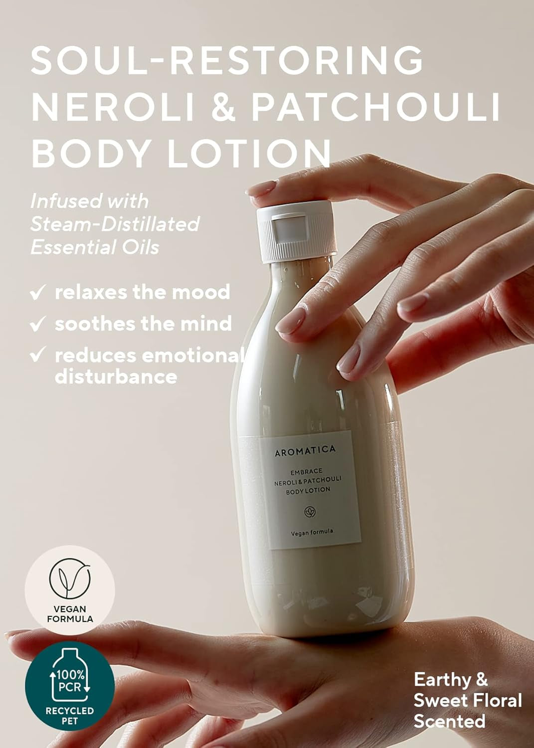AROMATICA Embrace Body Lotion Neroli & Patchouli (300mL)