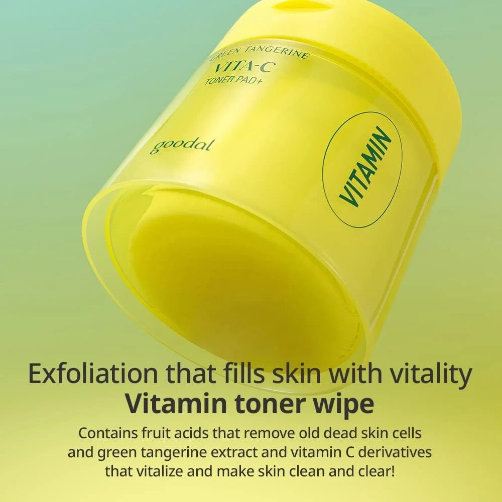 Green Tangerine Vita C Dark Spot Care Pad 70 Sheets