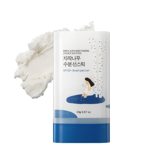 RoundLab Birch Juice Moisturizing Sun Stick SPF 50 (90g/0.67Oz)